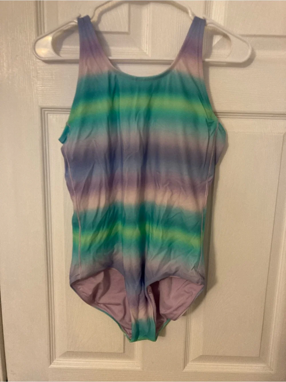 Athleta Girl Lavender Active Bathing Suit